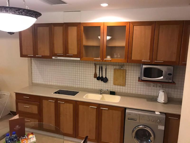 Dalian Asia Pacific Service Apartment Buitenkant foto