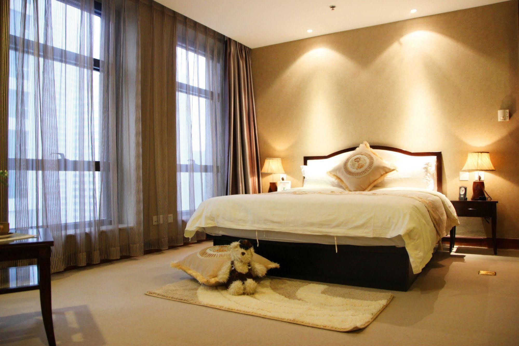 Dalian Asia Pacific Service Apartment Buitenkant foto