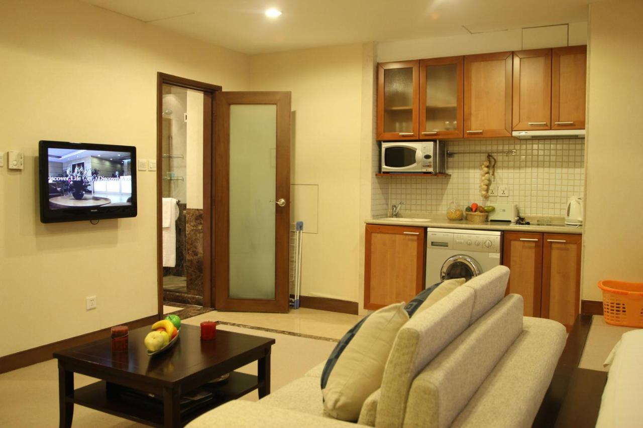 Dalian Asia Pacific Service Apartment Buitenkant foto