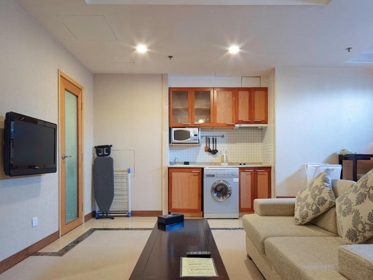 Dalian Asia Pacific Service Apartment Buitenkant foto