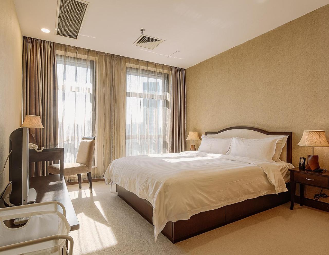 Dalian Asia Pacific Service Apartment Buitenkant foto