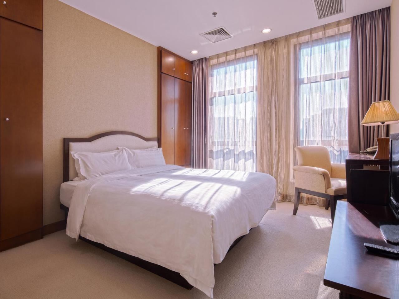 Dalian Asia Pacific Service Apartment Buitenkant foto